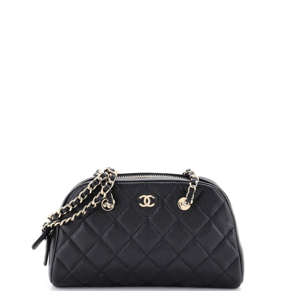 Chanel Bowling Clutch with Chain